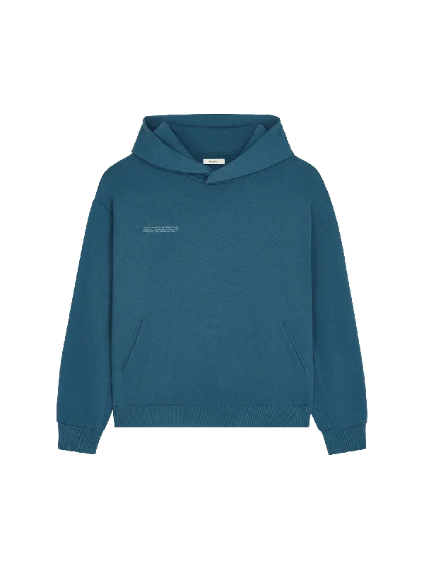 Mens DNA Hoodie—storm blue