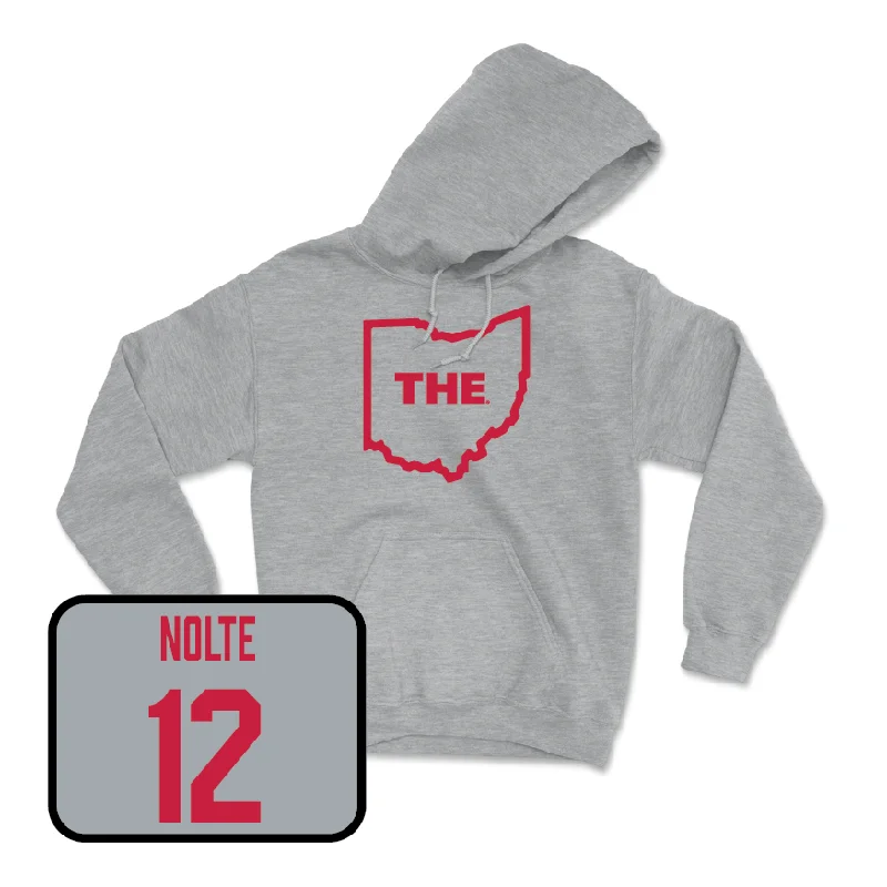 Sport Grey Men's Volleyball The Hoodie  - Ian Nolte