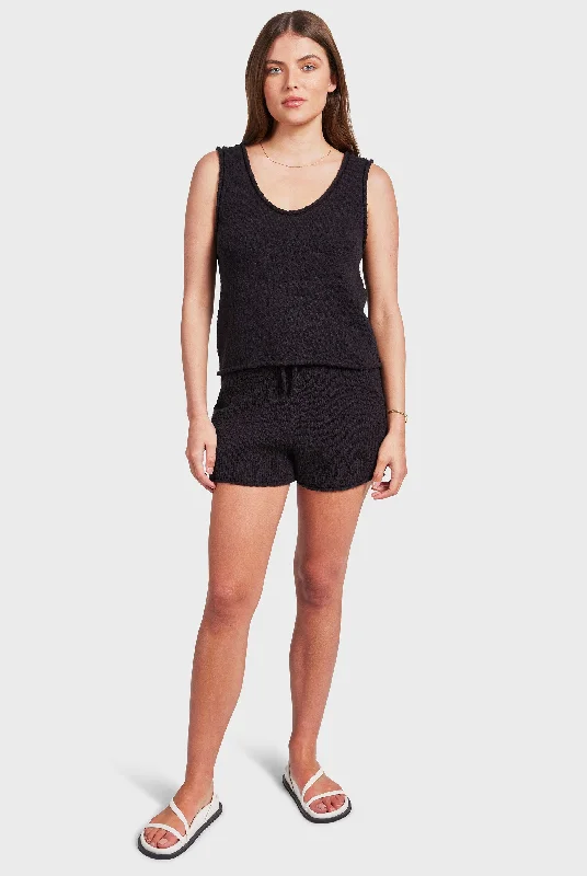 Daisy Boucle Knit Short