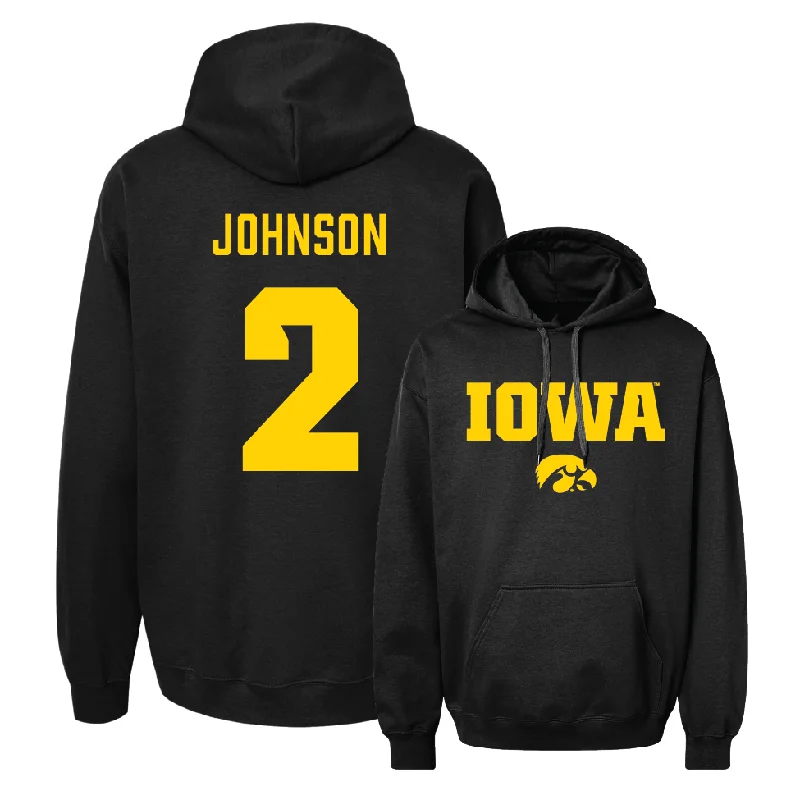 Black Football Classic Hoodie   - Kaleb Johnson