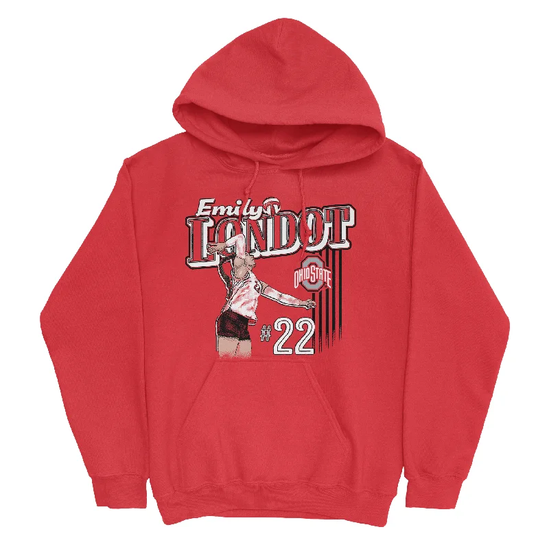 EXCLUSIVE RELEASE: Emily Londot Classics Red Hoodie