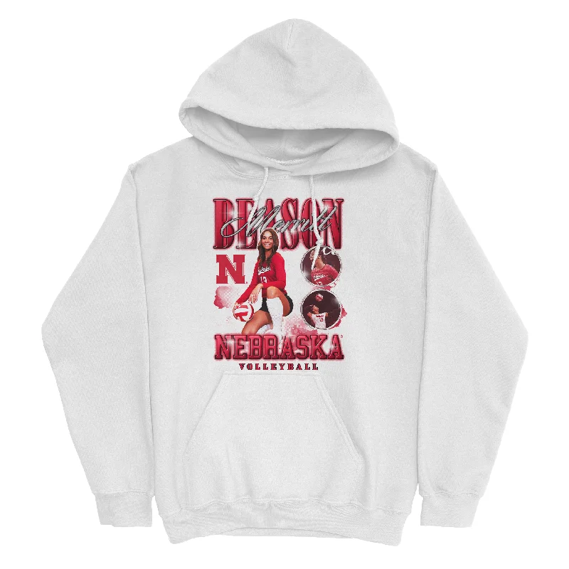 EXCLUSIVE RELEASE: Merritt Beason Retro White Hoodie