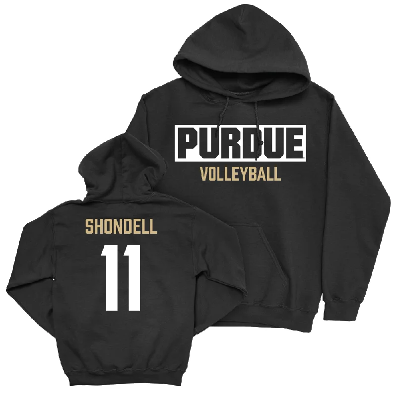 Women's Volleyball Black Staple Hoodie  - Allie Shondell