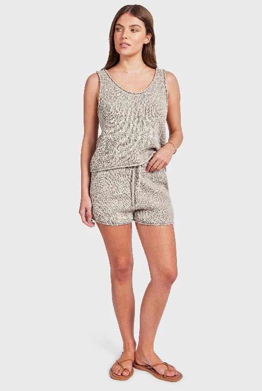 Daisy Boucle Knit Short