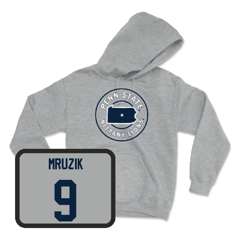 Sport Grey Women's Volleyball State Hoodie - Jess Mruzik