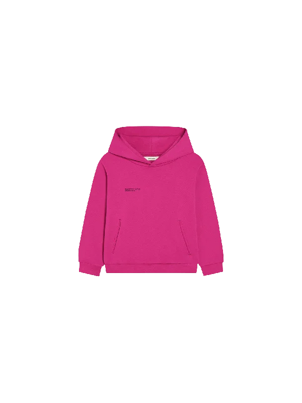 Kids' 365 Midweight Hoodie—foxglove pink