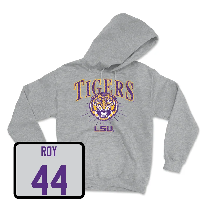 Football Sport Grey Tigers Hoodie - Slade Roy