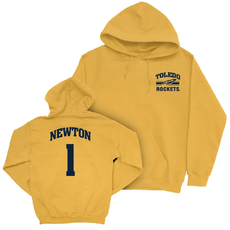 Toledo Football Gold Victory Hoodie  - Jerjuan Newton