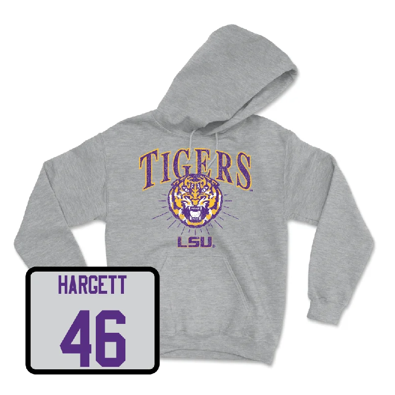 Football Sport Grey Tigers Hoodie - Badger Hargett