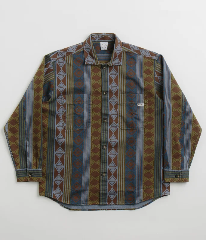 Polar Big Boy Overshirt - Blue Green Mix