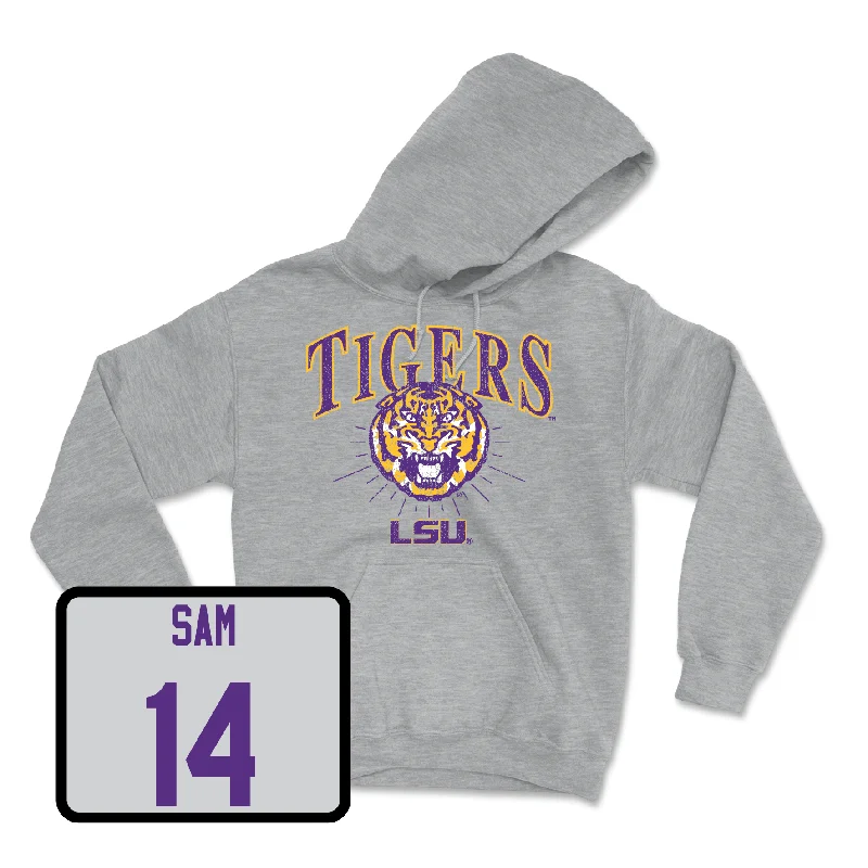 Football Sport Grey Tigers Hoodie - Andrè Sam