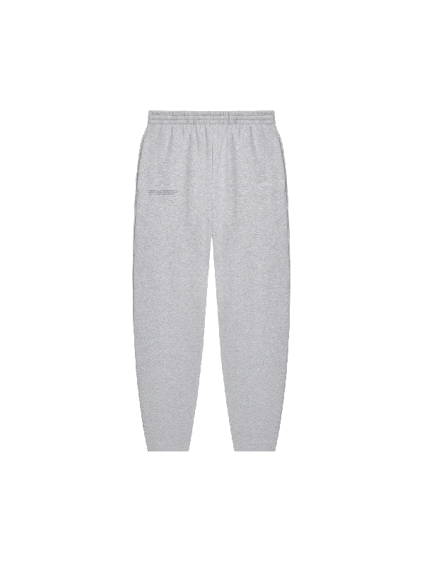 Mens DNA Barrel-Leg Track Pants—grey marl