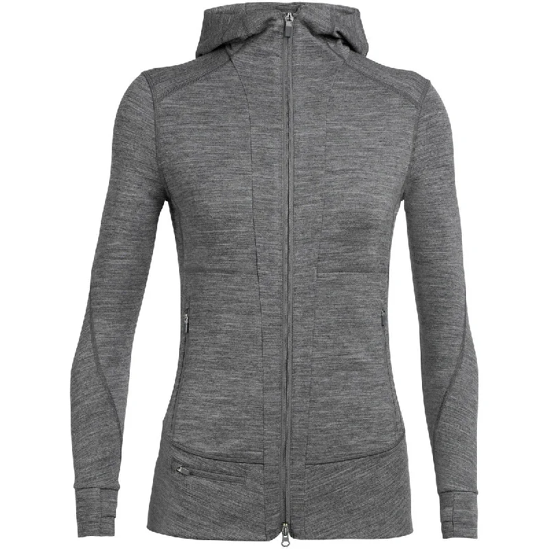 Women's Merino Quantum II Long Sleeve Zip Hood Jacket