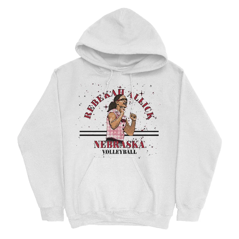 EXCLUSIVE RELEASE: Rebekah Allick Classics White Hoodie