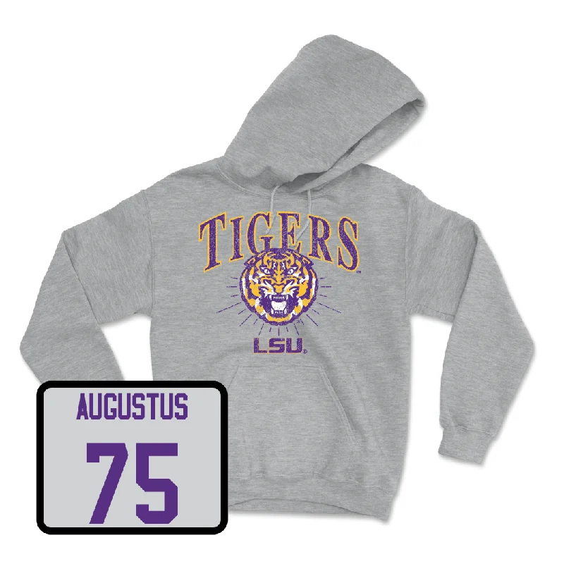 Football Sport Grey Tigers Hoodie - Braden Augustus