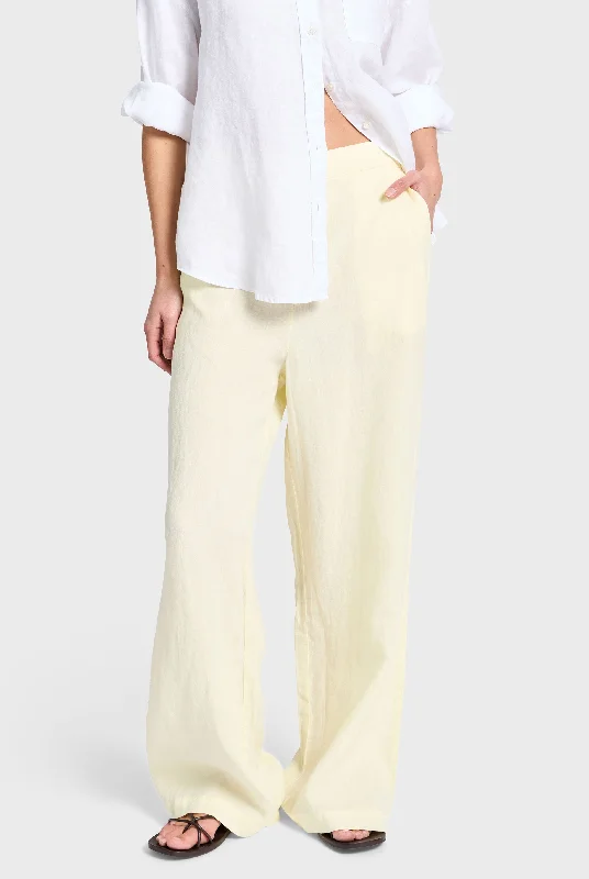 Linen Relaxed Trouser