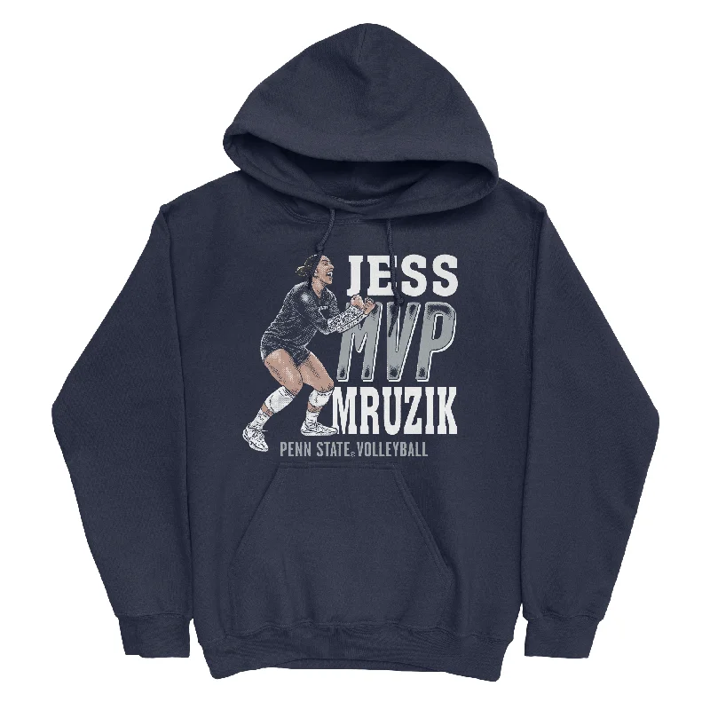 EXCLUSIVE RELEASE: Jess Mruzik MVP Navy Hoodie