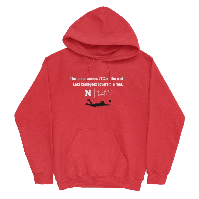 EXCLUSIVE RELEASE: Lexi Rodriguez "Lexi Covers The Rest" Red Hoodie