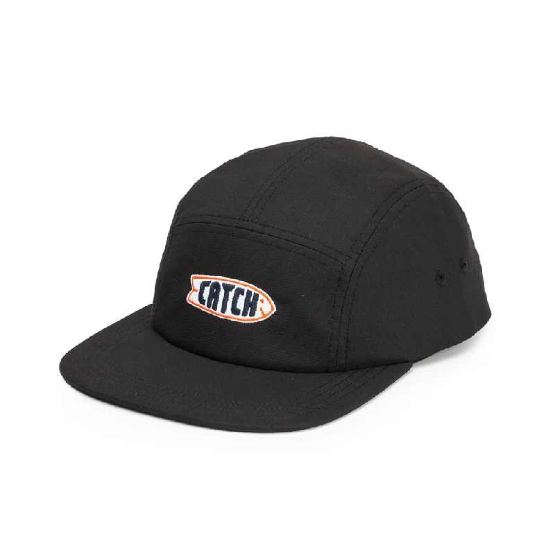 Catch Surf Happy Fish Performance Camper Hat - Black