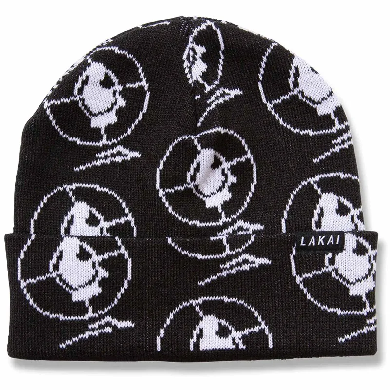 Lakai Public Enemy Sniper Logo Beanie Black