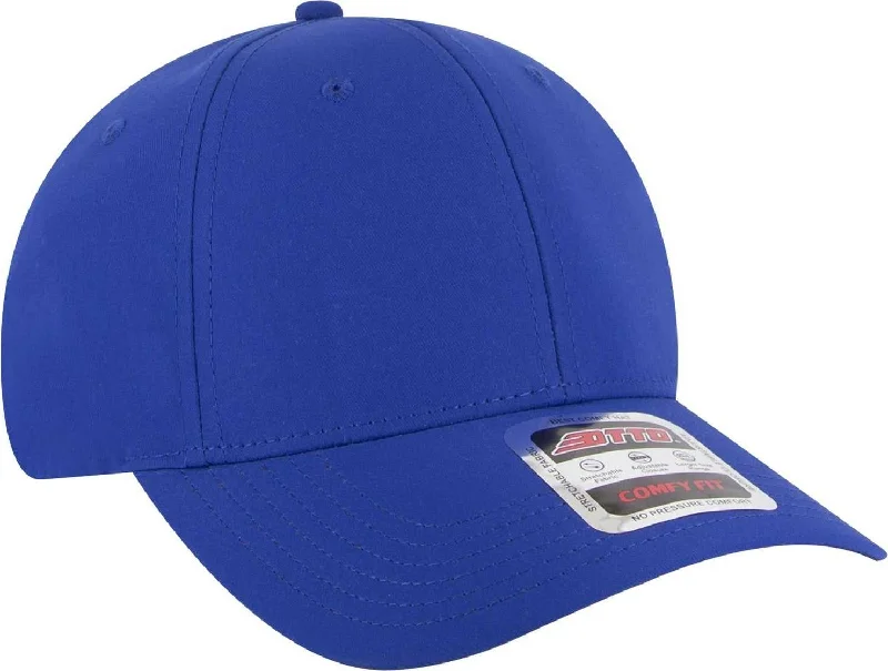 OTTO 19-1320 Comfy Fit 6 Panel Low Profile Style Baseball Cap - Royal