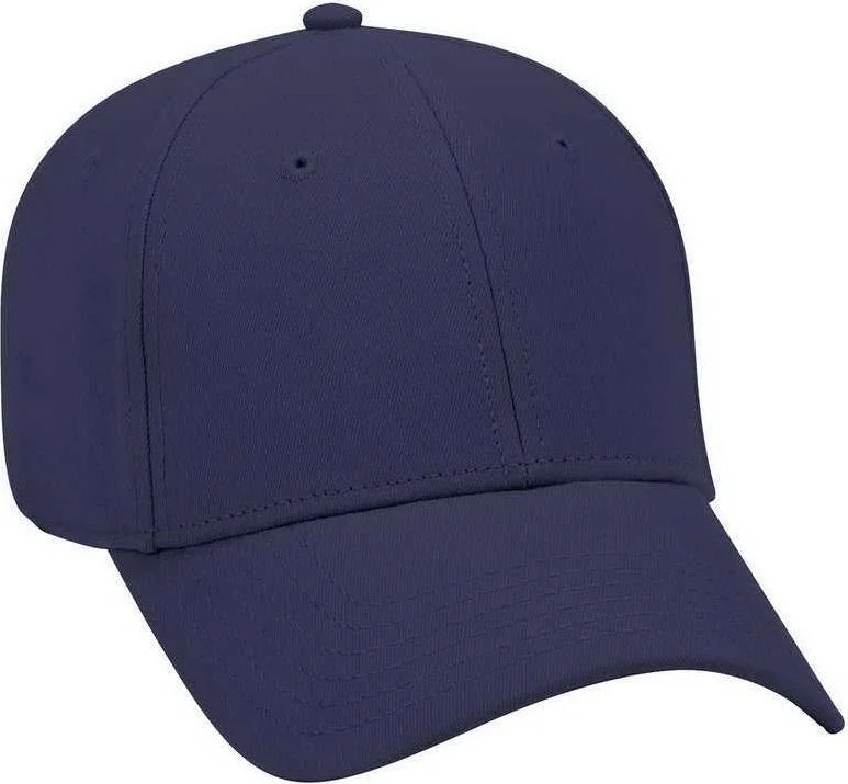 OTTO 19-860 Ultra Soft Superior Brushed Cotton Twill Low Profile Pro Style Cap - Navy