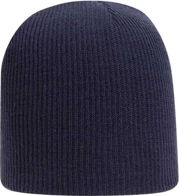 OTTO 82-1173 Super Soft Acrylic Knit Beanie - Navy