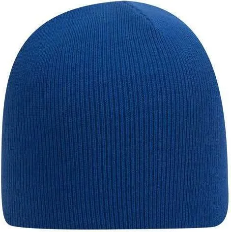 OTTO 82-480  12" Classic Knit Beanie w/ Cuff - Royal