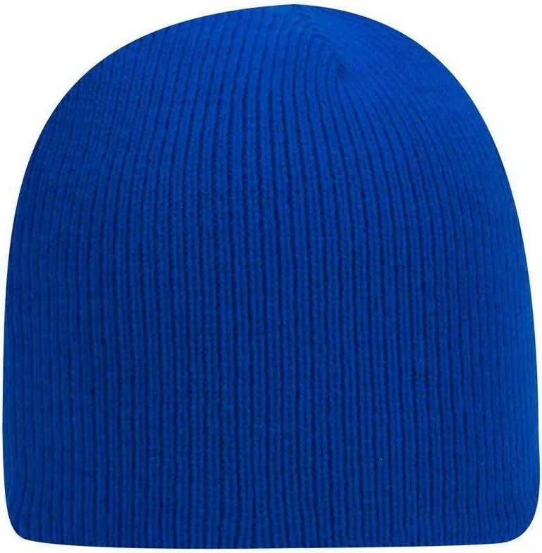 OTTO 82-970 100% Acrylic Knit Beanie 8 1/2" - Royal