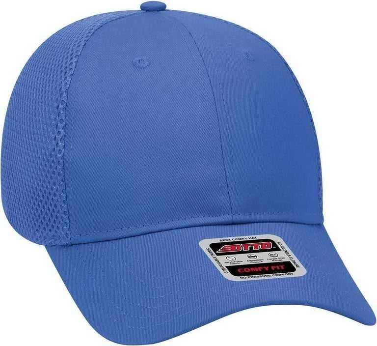 OTTO 83-605 Deluxe Cotton Twill Low Profile Air Mesh Back Cap - Royal