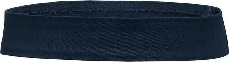 OTTO 92-1097 Stretchable Cotton Twill Hat Band - Navy