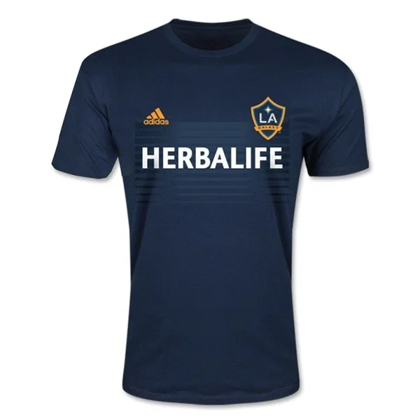 adidas Men's LA Galaxy Giovani Tee Navy