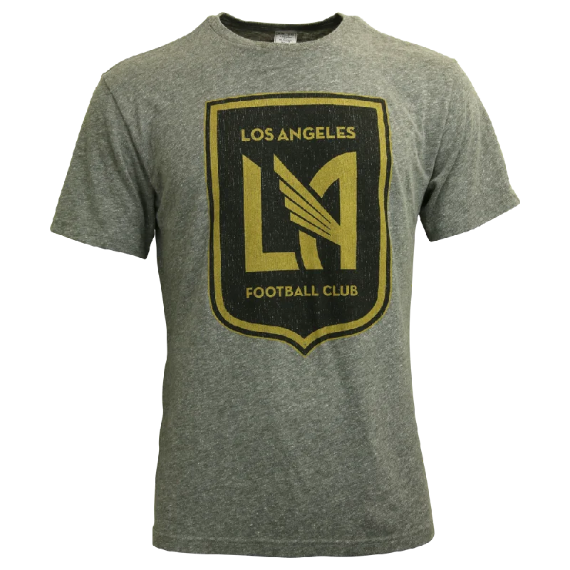 adidas Men's LAFC 18/19 Tri Blend Tee Grey/Black/Gold