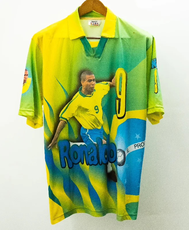 Brazil Ronaldo Vintage Bootleg Tee (XL)