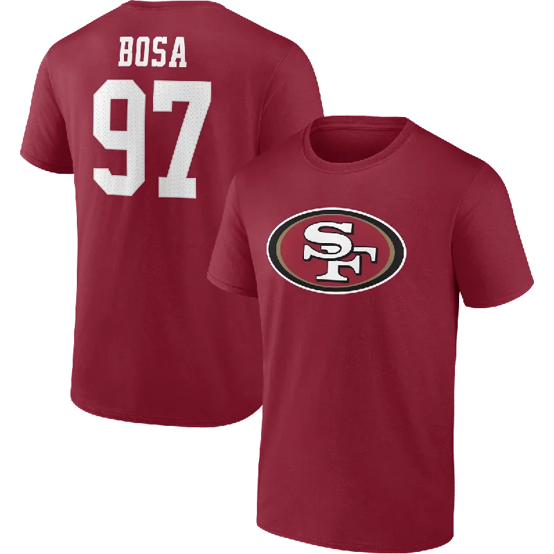 Men's 49ers Player Icon Name and Number Tee - Bosa