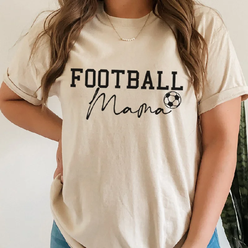 Mama & Fan- Football Mama Logo T-Shirt