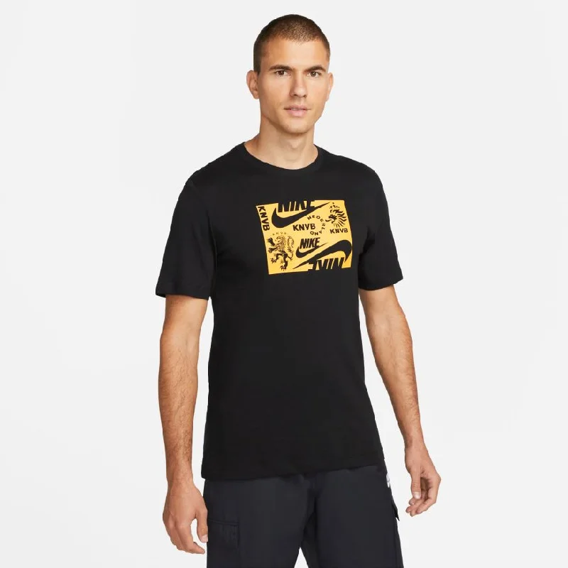 Netherlands 2022/23 Graphic T-Shirt [Black]