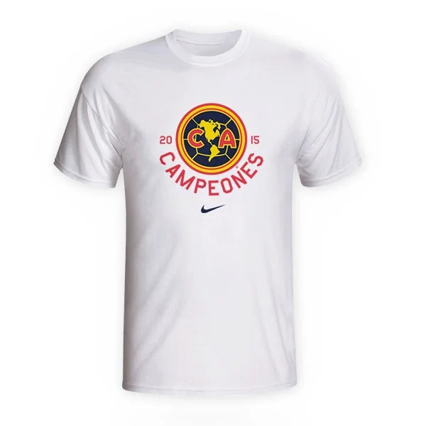 Nike Men's Club America Concacaf 2015 Championship Tee White