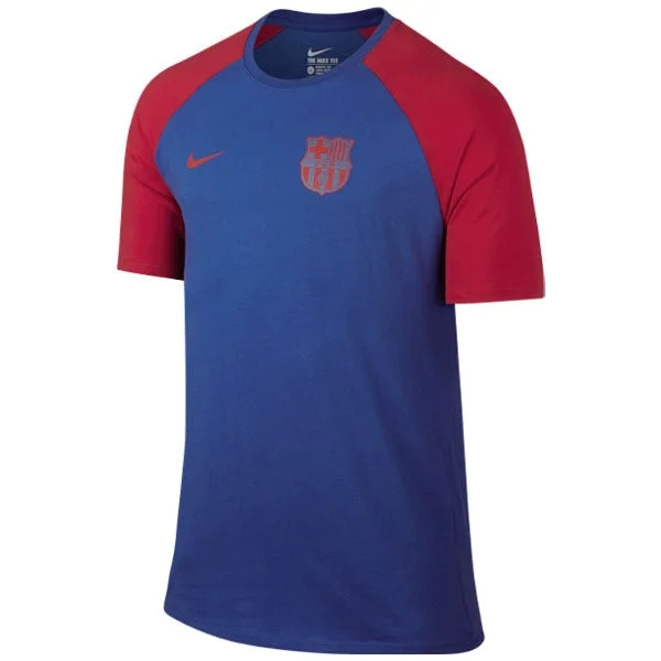 Nike Men's FC Barcelona 16/17 Match Tee Game Royal/Prime Red