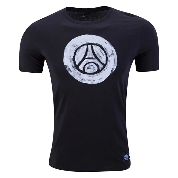 Nike Men's Paris Saint-Germain Crest Tee Black