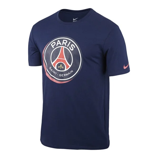 Nike Men's Paris Saint-Germain Crest Tee Midnight Navy