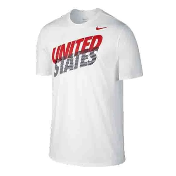 Nike Men's USA Core Type Tee White