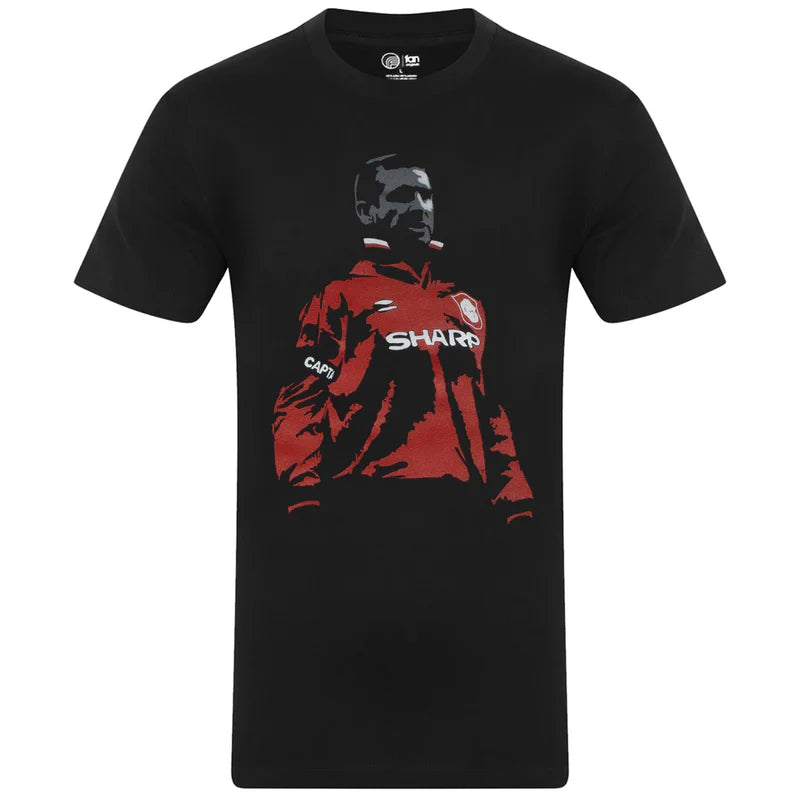 Official Fan Originals T-Shirt Eric Cantona Mens