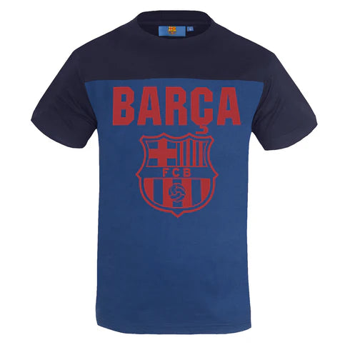 Official FC Barcelona Mens Graphic T-Shirt