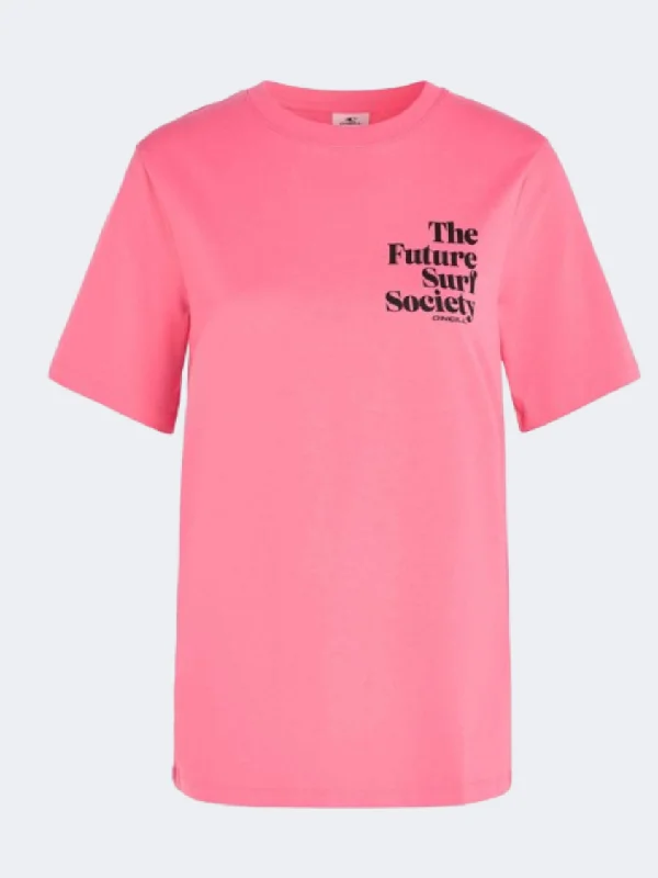 ONeill Future Surf Society Women Lifestyle T-Shirt Perfectly Pink