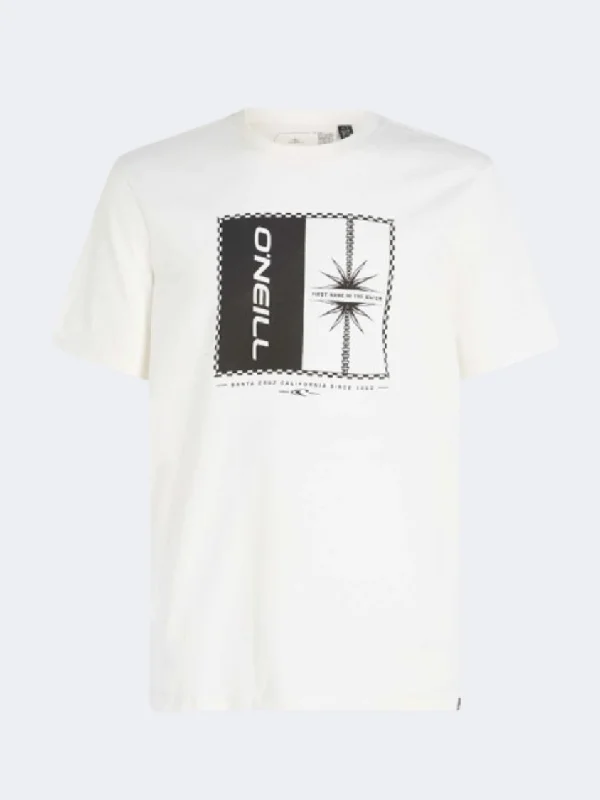 ONeill Mix And Match Palm Men Lifestyle T-Shirt Snow White