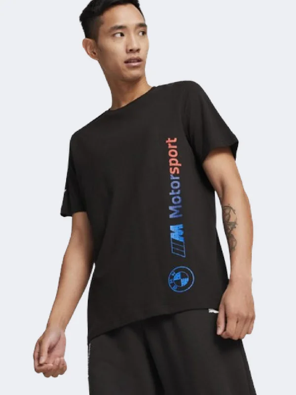 Puma Bmw Mms Logo Men Lifestyle T-Shirt Black/Blue/Red