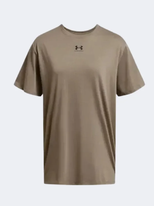 Under Armour Campus Oversize Women Lifestyle T-Shirt Taupe Dusk/Black