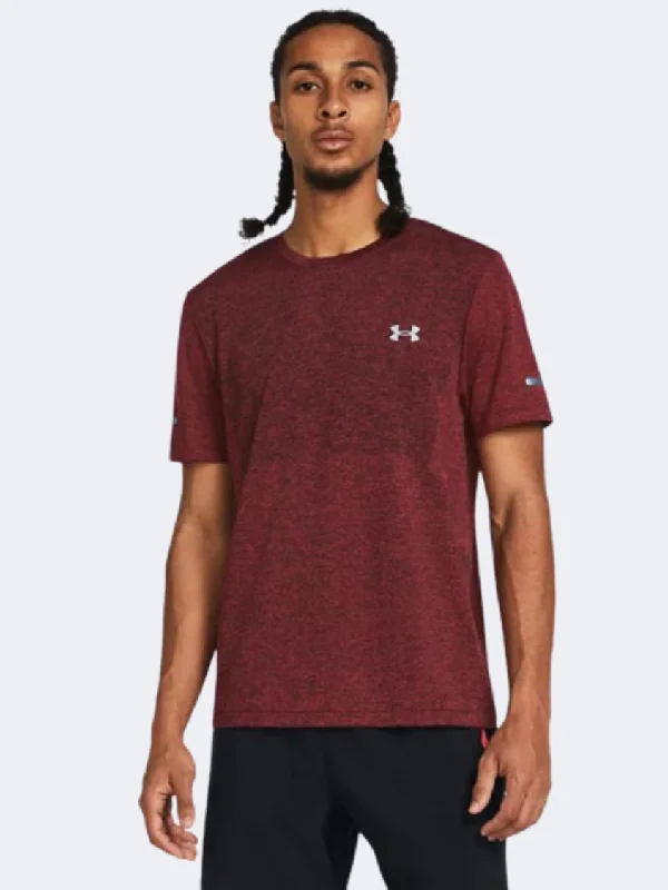 Under Armour Seamless Stride Men Running T-Shirt Red/Reflective