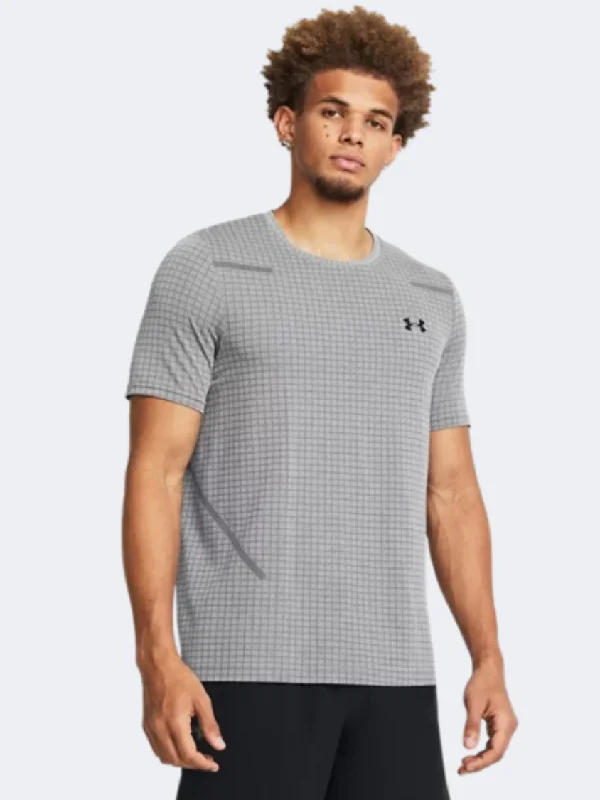 Under Armour Vanish Grid Men Training T-Shirt Grey/Black